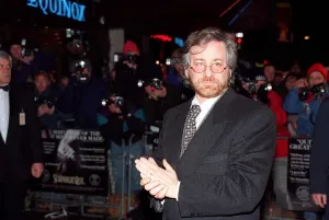 Steven Spielberg Film Director - February 1994 At the film premiere of