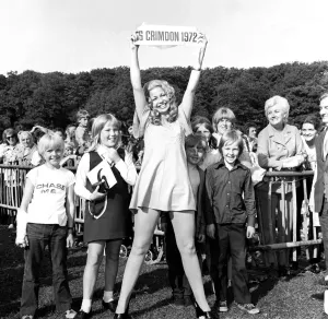 Stevie Turner entered her first big beauty contest the whole village went along to watch