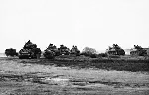01459 Collection: After stiff opposition from tanks and infantry British troops managed to form