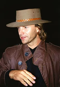 Sting - October 1987 at the premiere of Hearts of Fire'at the Odeon