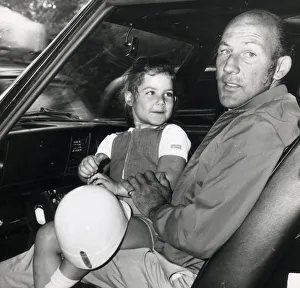 stirling moss and daughter allison aged 4 and a half jul 1971 -----