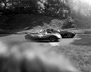 00000 Prints: Stirling Moss Formula One Motor Racing Driver at the Crystal Palace race Meeting
