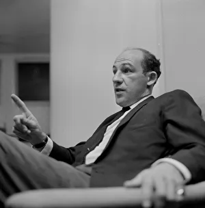 00878 Prints: Stirling Moss Pictured during his 1964 interview with The Mirror
