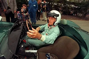 Stirling Moss September 1998 Former world motorracing champion at the 50th Goodwood