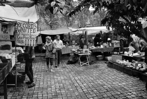 Stockton Flea Market near the Georgian Theatre in the Green Dragon Yard