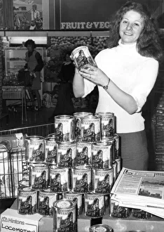 A Stockton supermarket sold two dozen cans of nothing during its first day trading in an