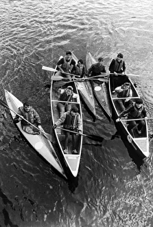 Schoolchildren Prints: Stockton Venture Scouts are preparing to take on all comers in an eight mile paddle along