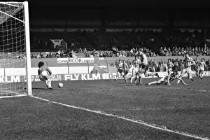 Stoke 0 v. Sunderland 1. April 1982 MF06-28-001 Local Caption Division 1 Football