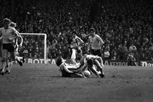 Stoke 0 v. Sunderland 1. April 1982 MF06-28-024 Local Caption Division 1 Football