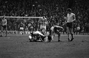 00219 Prints: Stoke 0 v. Sunderland 1. April 1982 MF06-28-026 Local Caption Division 1 Football
