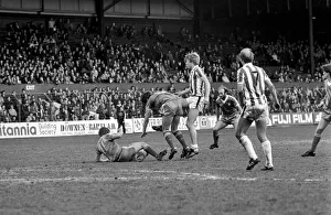 Stoke City 0 v. Birmingham City 0. Division One Football. March 1981 MF02-10-015