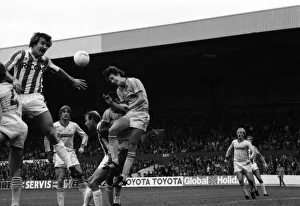 Stoke City 1 v. Nottingham Forest 2. Division one football September 1981 MF03-17-020