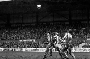 Stoke City 1 v. Southampton 2. Division One Football. March 1981 MF01-47-007