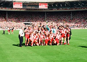 Stoke City v Stockport County Autoglass Trophy Final at Wembley Stadium