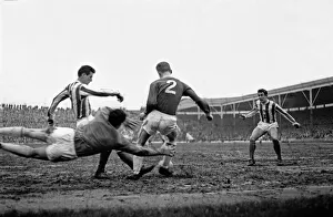 League Cup Prints: Stoke v Leicester, League Cup Final 1st leg match at the Victoria ground