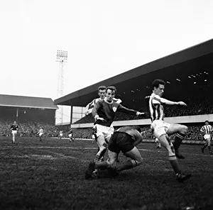 Stoke v Leicester, League Cup Final 1st leg match at the Victoria ground