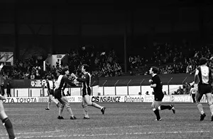 Stoke. v. Southampton October 1984 MF18-03-001 The final score was a three one