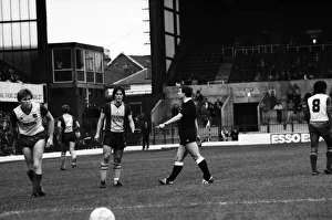 Stoke. v. Southampton. October 1984 MF18-03-007 The final score was a three one