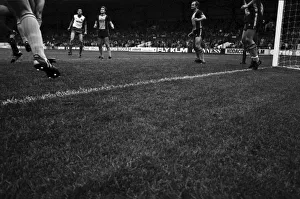 Stoke. v. Southampton. October 1984 MF18-03-016 The final score was a three one