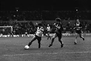 Stoke. v. Southampton. October 1984 MF18-03-020 The final score was a three one