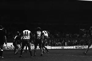 Stoke. v. Southampton. October 1984 MF18-03-024 The final score was a three one victory