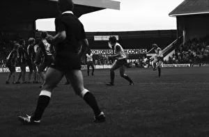 Stoke. v. Southampton. October 1984 MF18-03-030 The final score was a three one