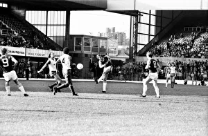 Stoke v. West Ham. October 1984 MF18-06-040 The final score was a four two