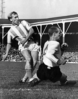 00251 Prints: Stokes Peter Dobing seen here in action against Sheffield Wednesday