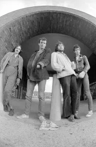 The Stranglers seen here before their Manchester Concert Entertainment Punk Music
