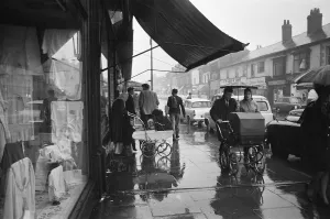 Street Scenes Prints: Street Scene, Smethwick, a town in the Sandwell Metropolitan Borough