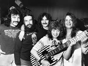Stretford schoolgirl Tracey Withers meets her idols Black Sabbath before their appearance