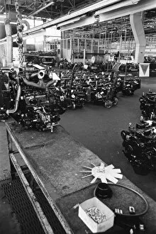 Images Dated 1st March 1971: Strike action motor Industry, Birmingham, in support of the first official one day strike