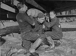 Air Force Prints: The strong man of the RAF. 15th February 1940 (Original Caption)