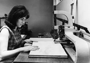 Student Susan Taylor, School of Printing Feature at Coventry College of Art
