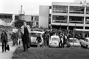 Students take over he newly completed Warwick Arts Centre at the University of Warwick
