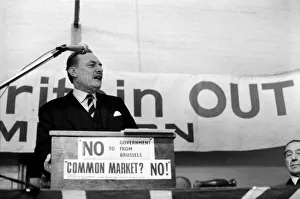 The Study of Enoch: Enoch Powell this evening was the guest speaker at the Anti Common