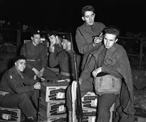 Drink Prints: Suez Crisis 1956 Before embarking on the troopship Dilwara for the Middle East
