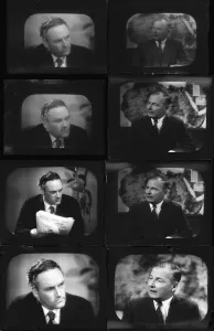 Suez Crisis 1956 Hugh Cudlipp interviews Selwyn Lloyd about the Suez situation