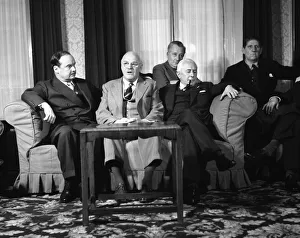01210 Prints: Suez Crisis 1956 Men of the Suez Contractors who were interned by the Egyptians
