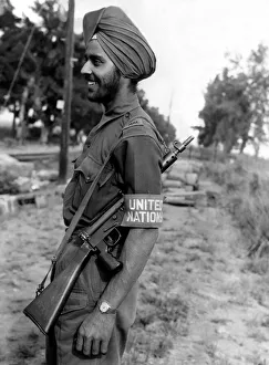 00478 Prints: The Suez Crisis war in Egypt, 29th October to 6th November, 1956 - Mohindar Singh