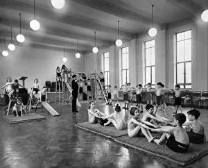 Summerfield School, Pendleton. The Hall and Gymnasium (combined