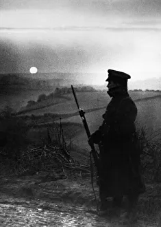 Security Prints: As the sun rose over the distant hills heralding the dawn of another day it revealed