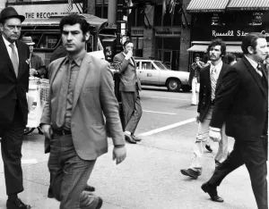 Taxi Prints: Sunday Mirror / Daily Record journalist Stanley Shivas. Circa 1970s