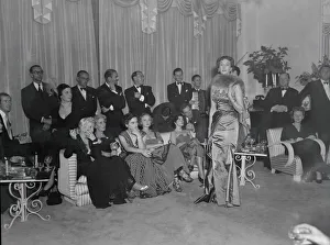 Sunday Pictorial goes to Midnight Fashion Show Barbara Goalen mannequin models