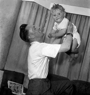 The Sunday Pictorial School for Fathers, where the training includes changing Nappies