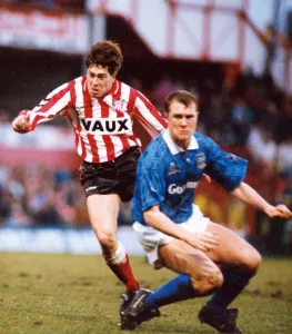 Sunderland 1-0 Portsmouth, league match at Roker Park, Saturday 21st December 1991