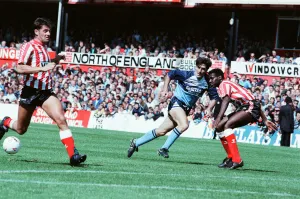 Sunderland 2-1 Middlesbrough, Division Two league match at Roker Park