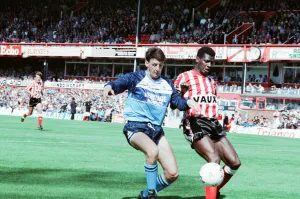 Sunderland 2-1 Middlesbrough, Division Two league match at Roker Park