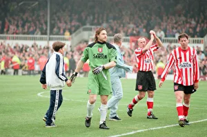 Sunderland 3-0 Everton, Premier league match at Roker Park