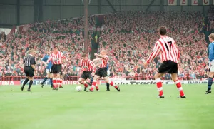 Sunderland 3-0 Everton, Premier league match at Roker Park